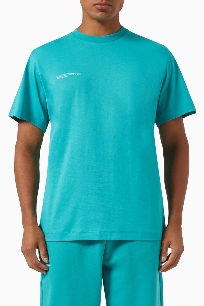 

365 T-shirt in Organic Cotton, Blue