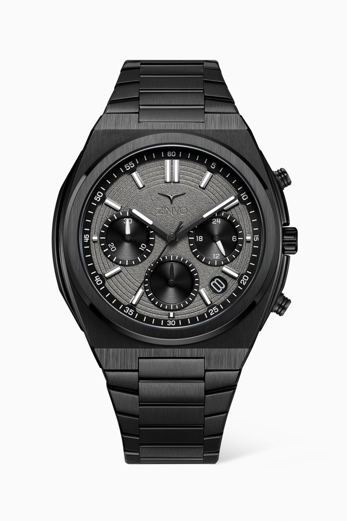 

Chrono Chronograph Watch, Black