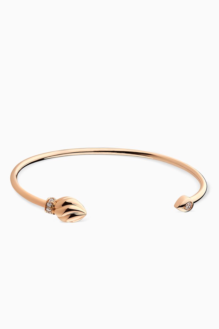 

Merwad Wand Diamond Bracelet in 18kt Rose Gold