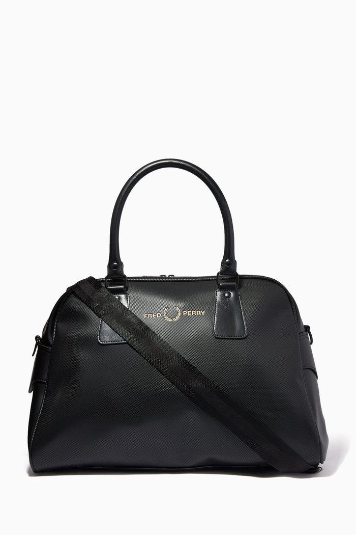 

Grip Bag in Piqué Textured Nylon, Black