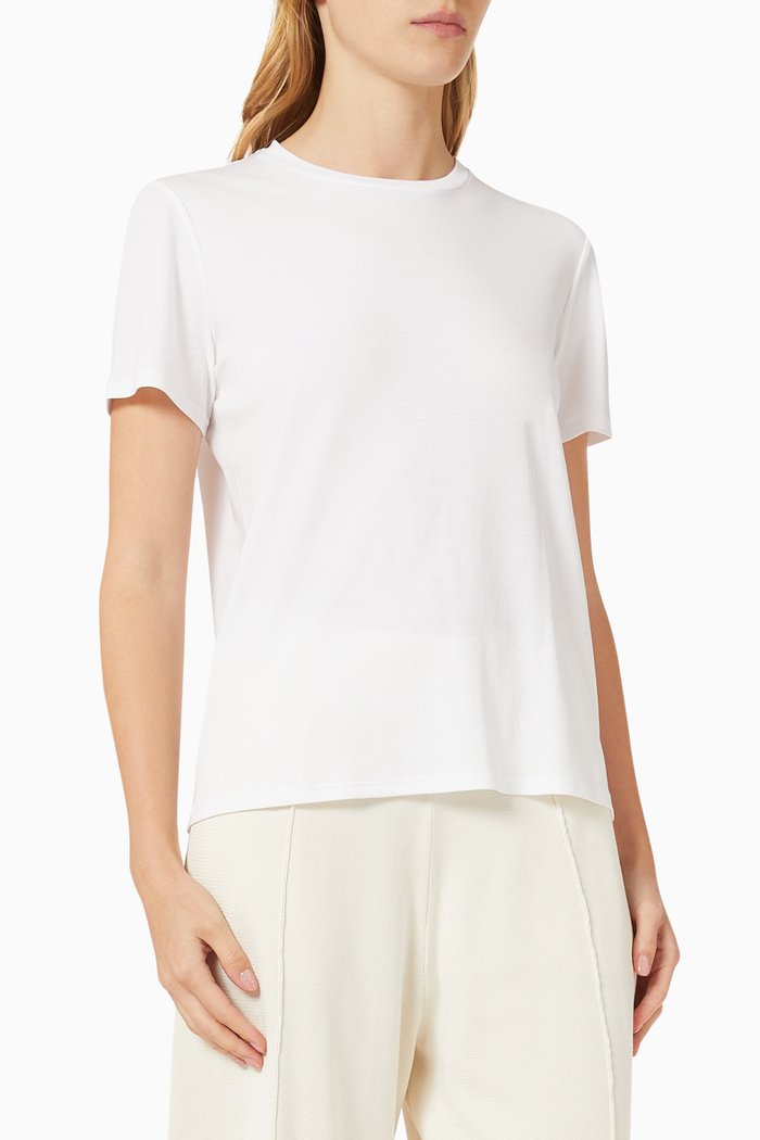 

Wesler Top in Cotton, White