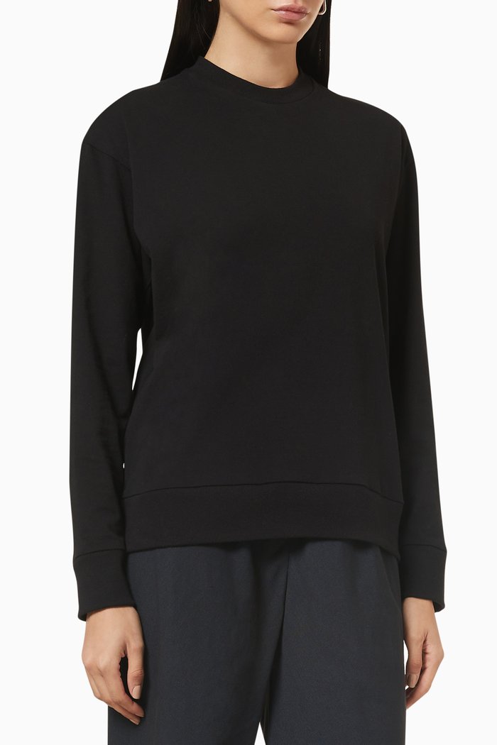 

Gideon Top in Cotton, Black