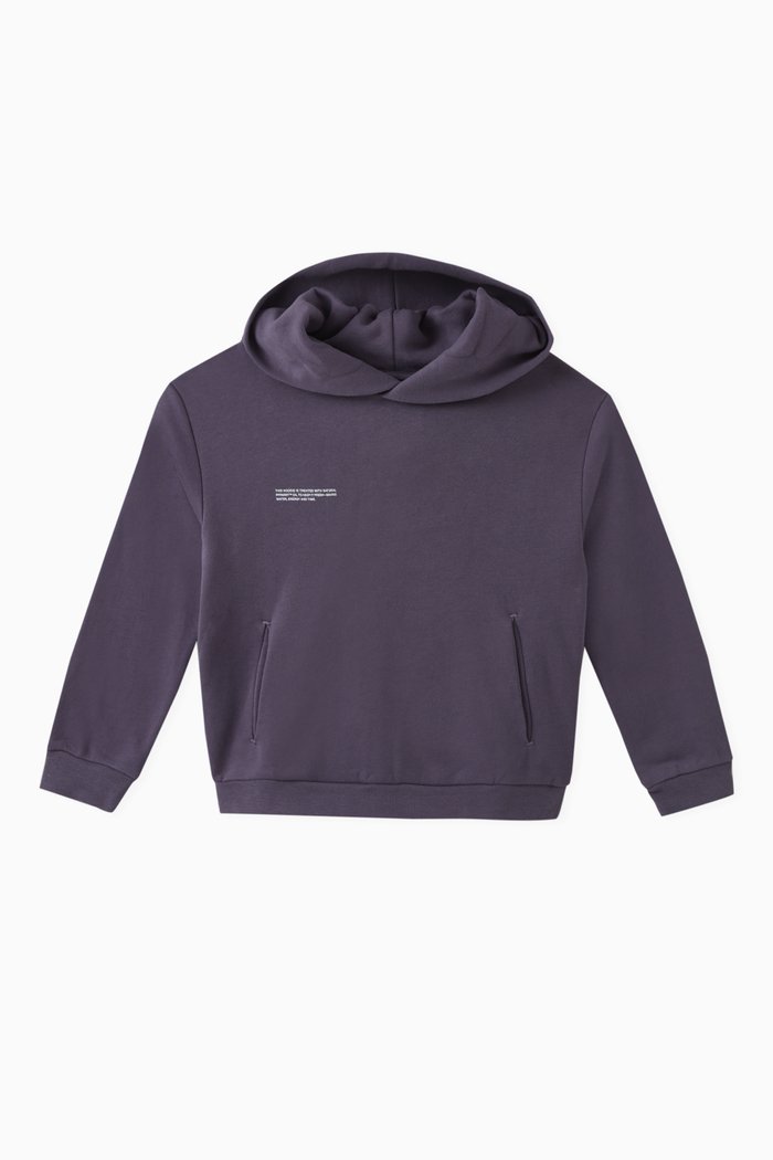 

365 Hoodie in Organic Cotton, Blue