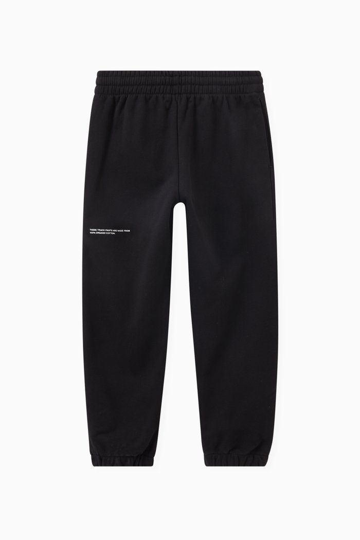 

365 Track Pants in Organic Cotton, Black