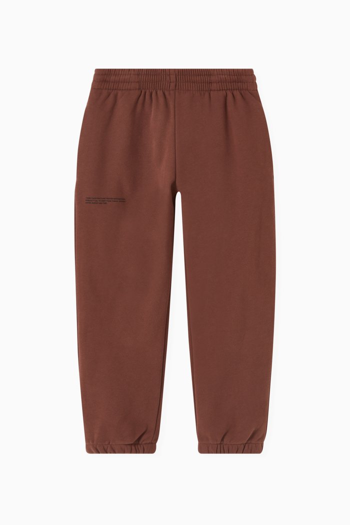 

365 Track Pants in Organic Cotton, Brown