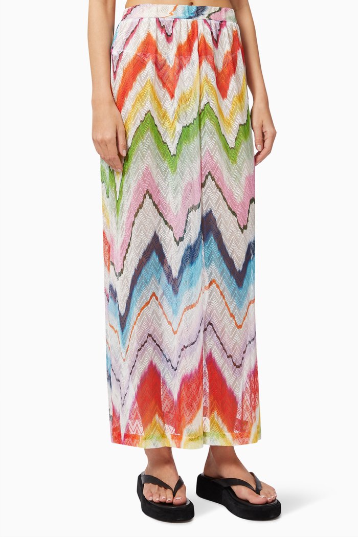 

Trousers in Zig Zag Chevron, Multicolour
