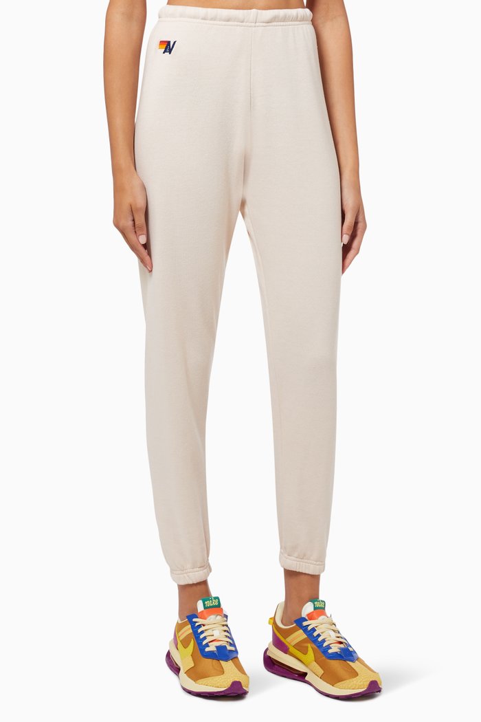 

Bolt Fade Sweatpants in Cotton Jersey, Brown
