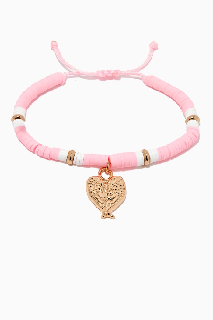 

Charm Bracelet, Pink