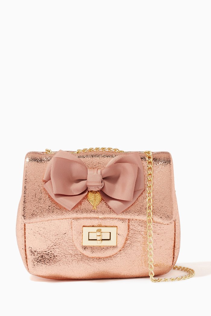 

Skyla Metallic Bag, Pink