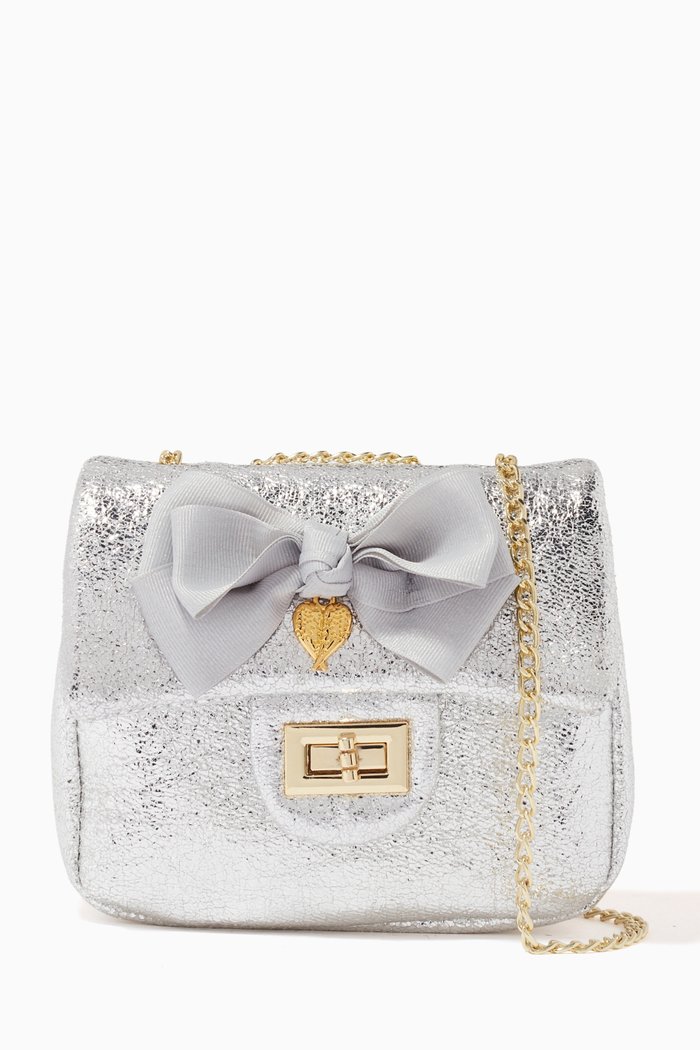 

Skyla Metallic Bag, Silver