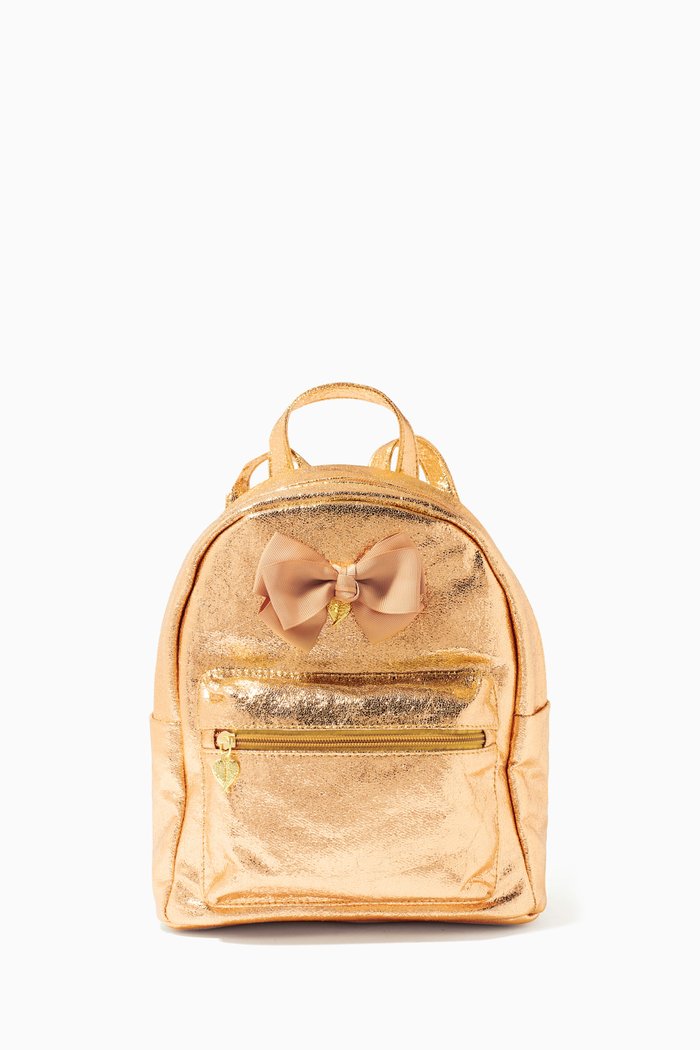 

Suki Metallic Rucksack, Gold