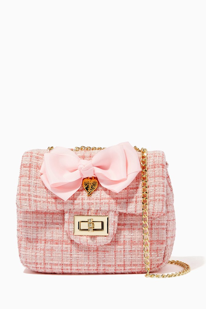 

Tweedy Tea Mini Bag, Pink