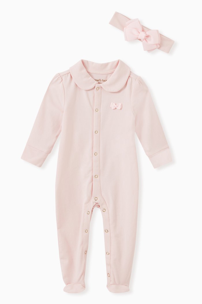 

Eve Babygrow, Set of Two, Pink
