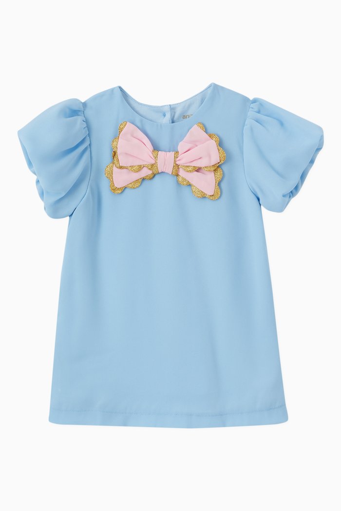 

Zelda Dress in Nylon, Blue