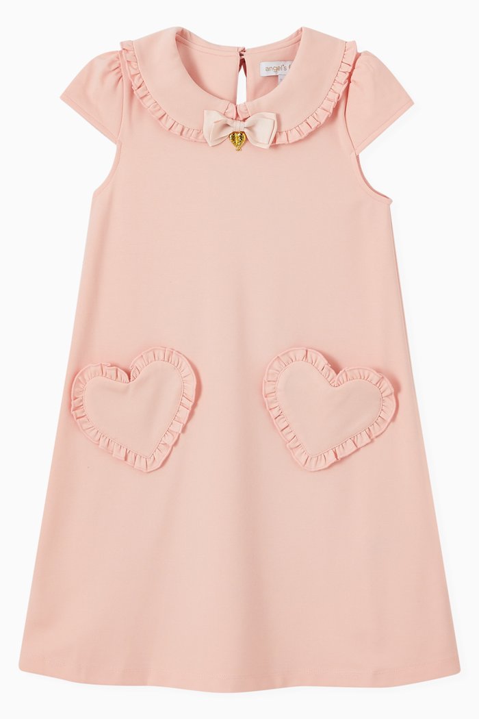 

Ruffled Heart Dress, Pink