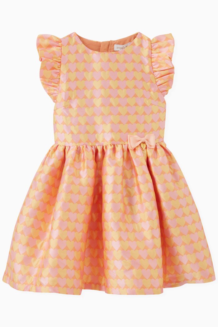 

Alba Hearts Dress, Orange