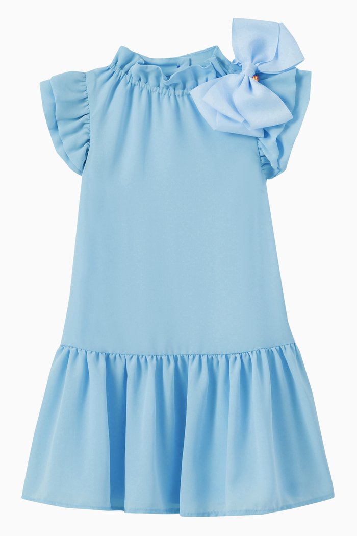 

Fern Dress in Nylon, Blue