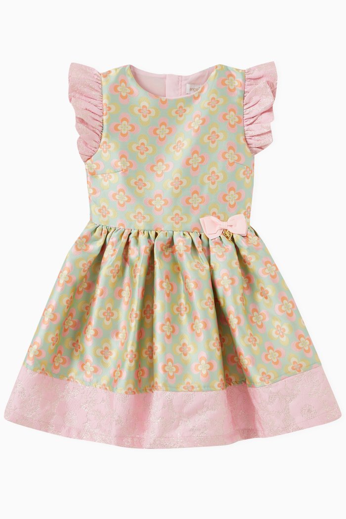 

Peppermint Patch Dress in Nylon, Green