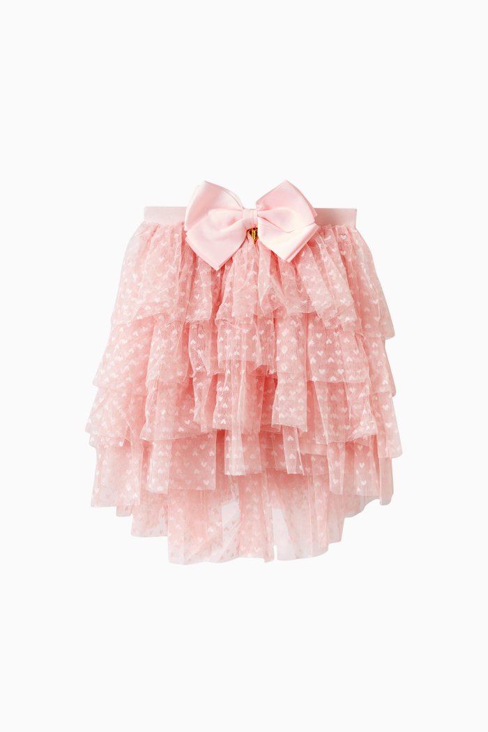 

Bet Pleated Skirt in Tulle, Pink