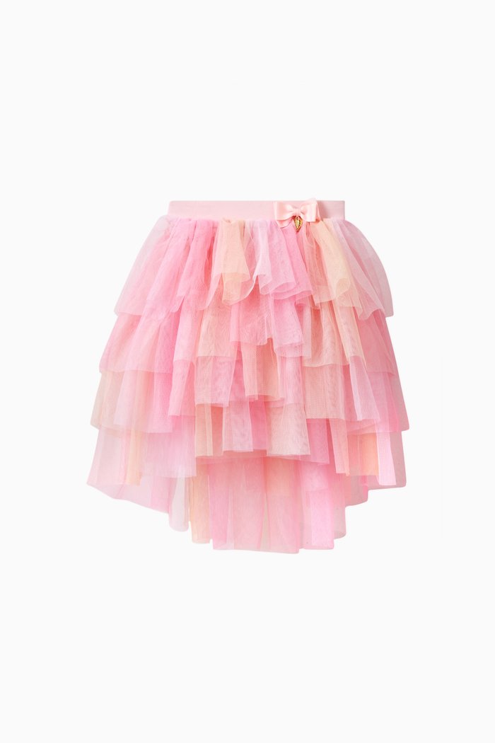 

Fruit Salad Skirt in Tulle, Pink