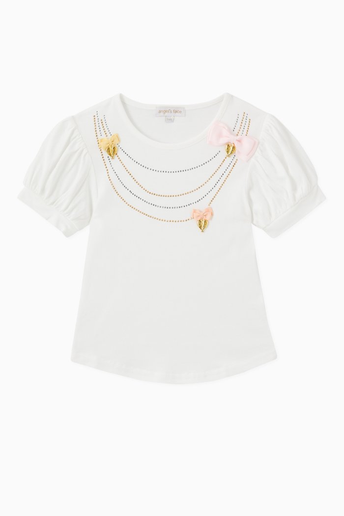 

Goldie T-Shirt in Cotton Modal, White