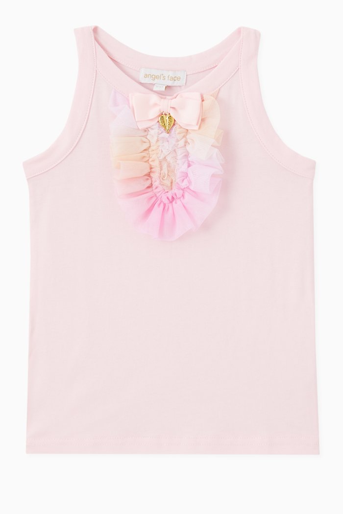 

Honour Top in Cotton Modal, Pink