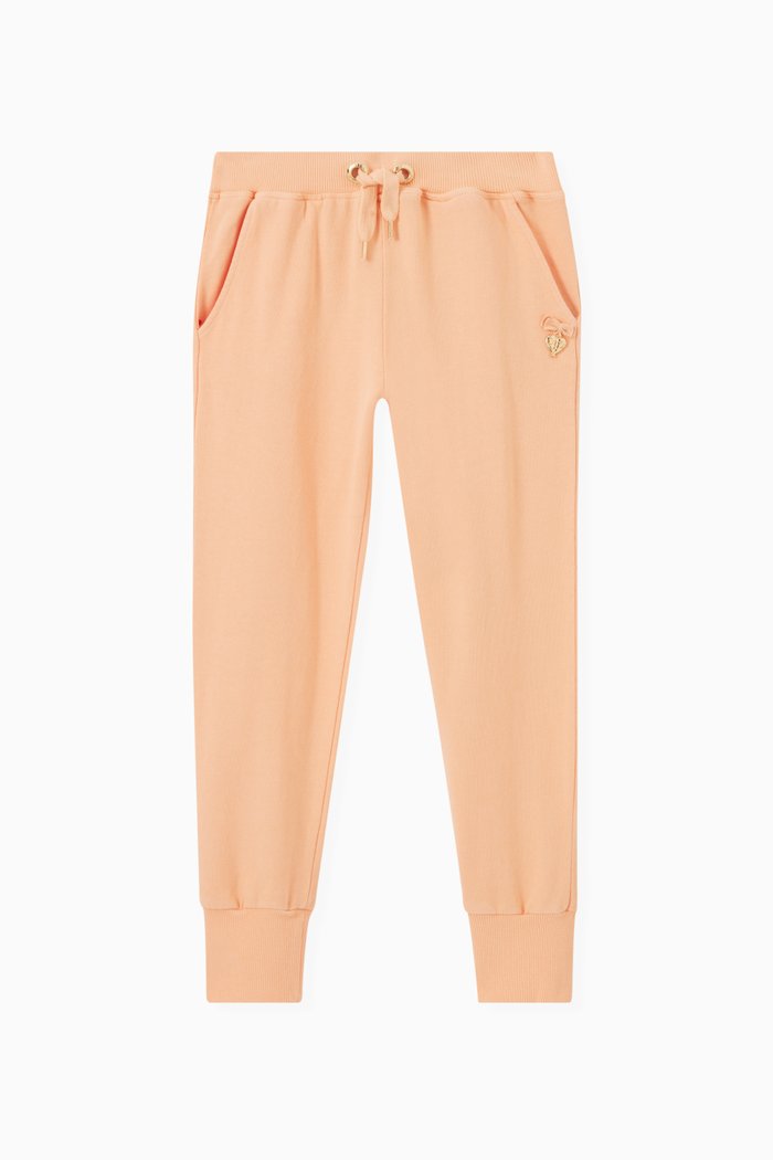 Alma Jogger in Cotton, Orange