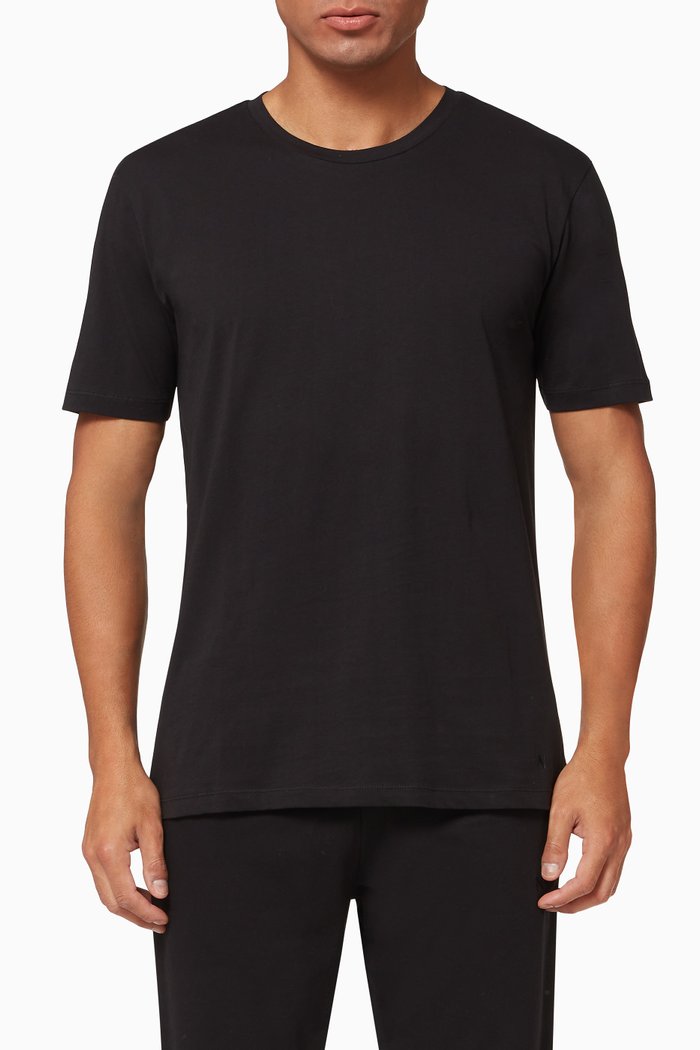 

Boston Core T-shirt in Cotton Jersey, Black