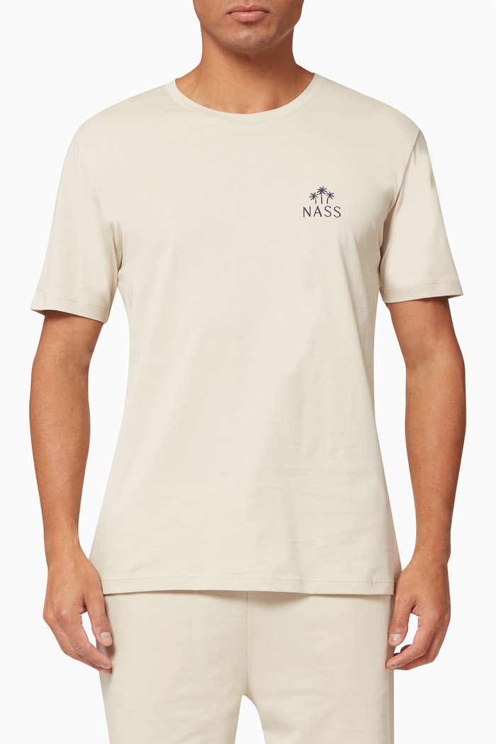 San Diego T-shirt in Cotton Jersey, Neutral