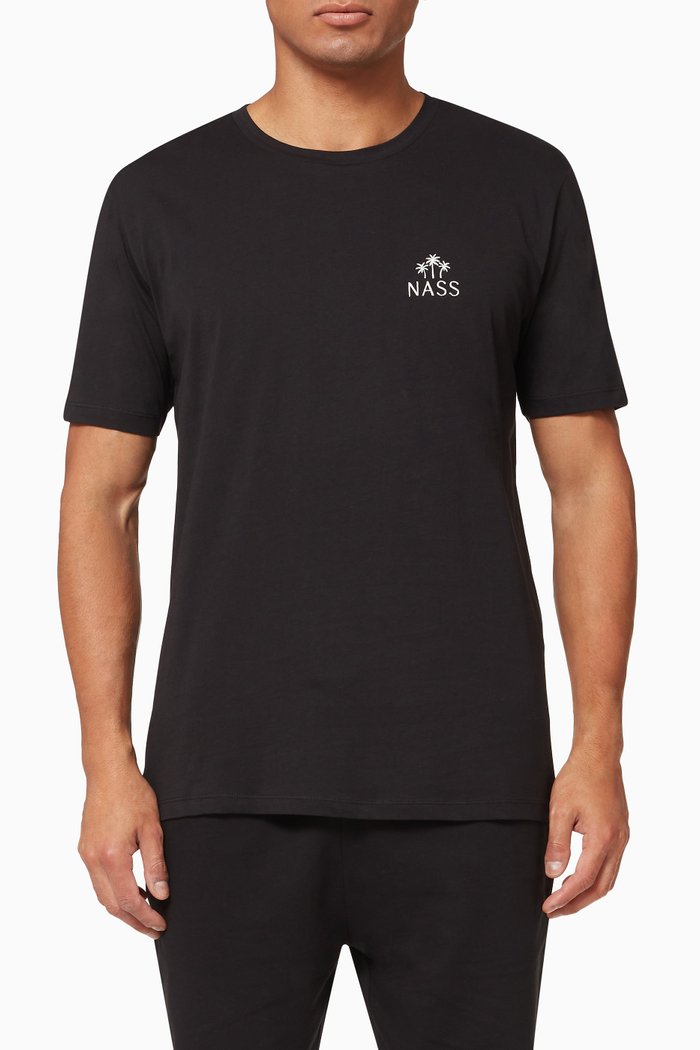 

San Diego T-shirt in Cotton Jersey, Black
