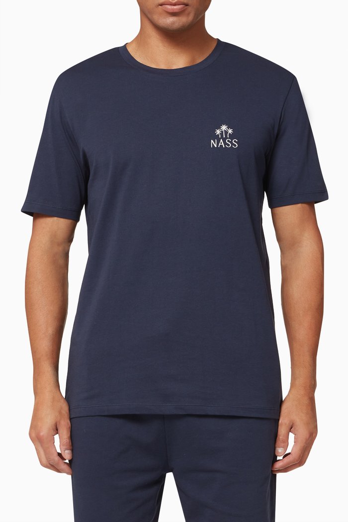 

San Diego T-shirt in Cotton Jersey, Blue