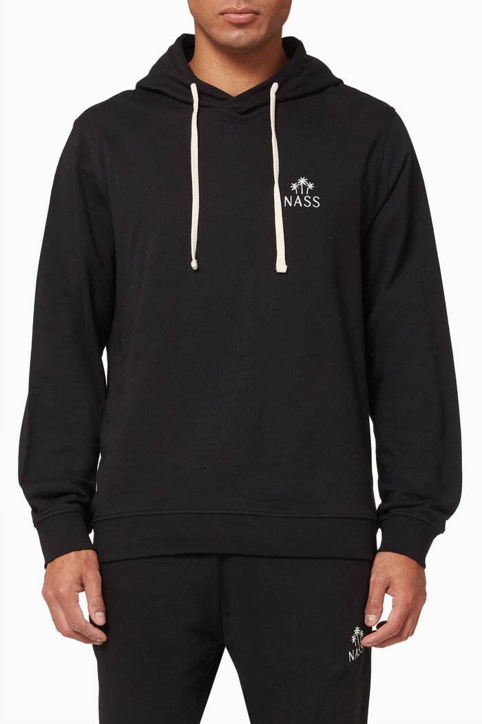 

San Jose Hoodie in Cotton, Black