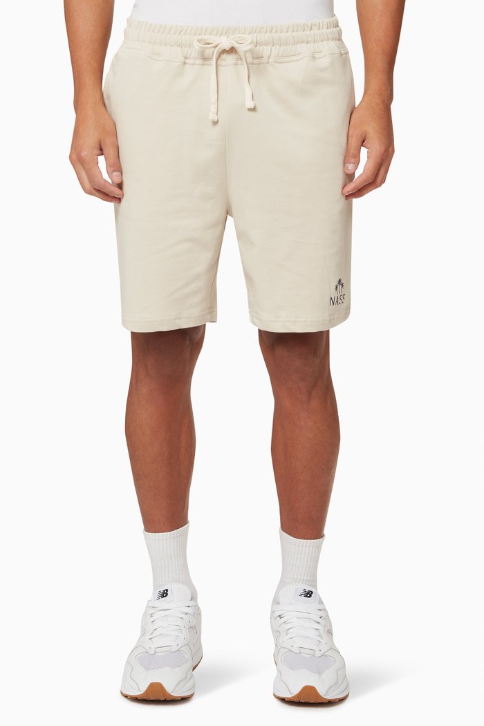 

Long Beach Shorts in Cotton, Neutral