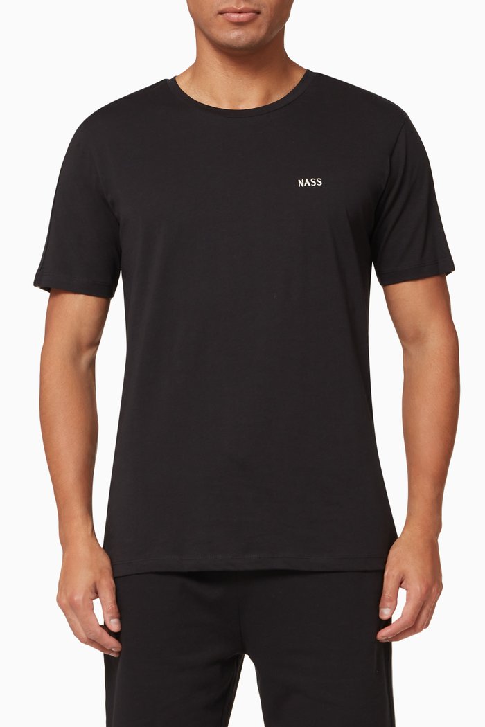 

Oslo T-shirt in Cotton Jersey, Black