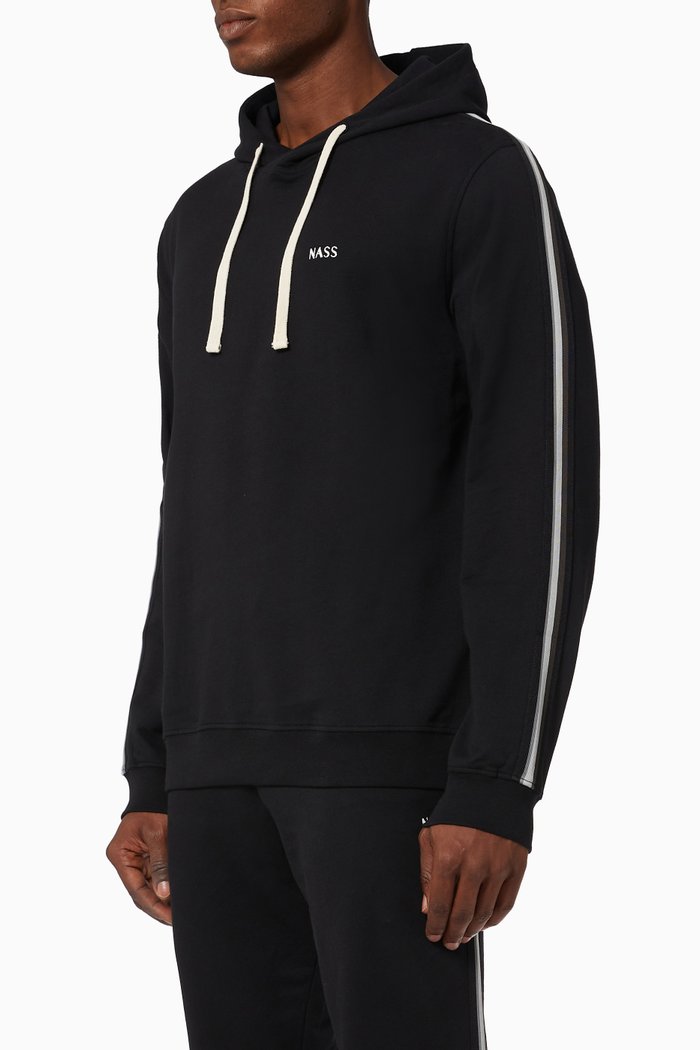 

Antwerp Hoodie in Cotton, Black