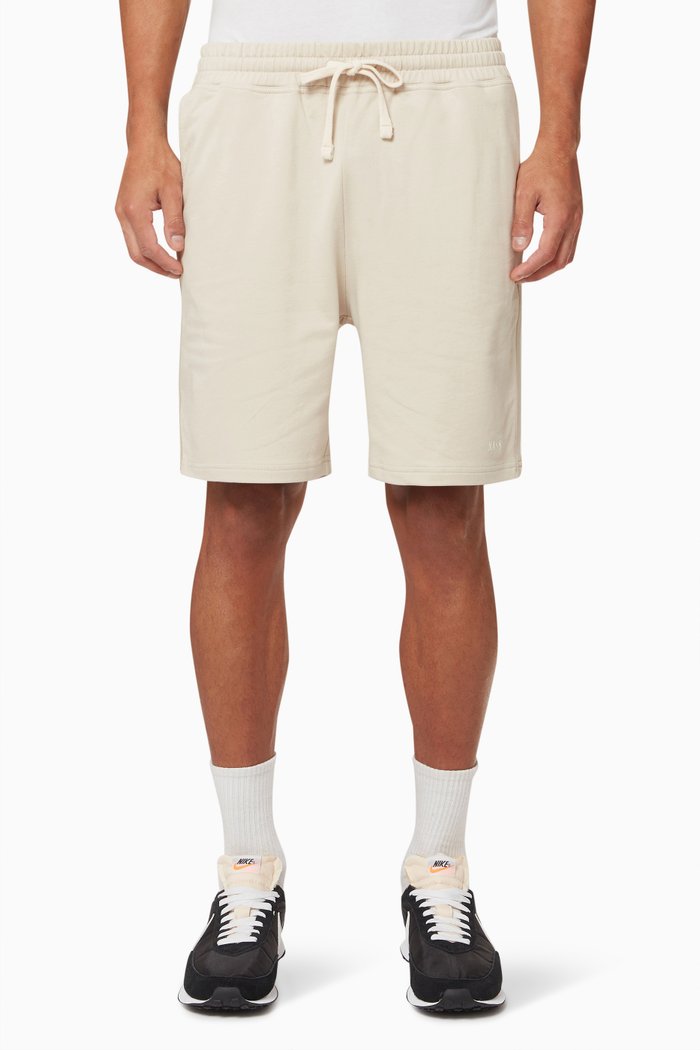 Stockholm Sweat Shorts in Cotton, Neutral