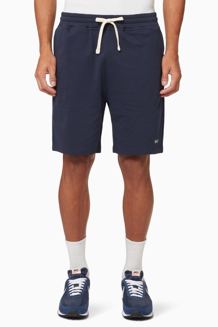

Stockholm Sweat Shorts in Cotton, Blue