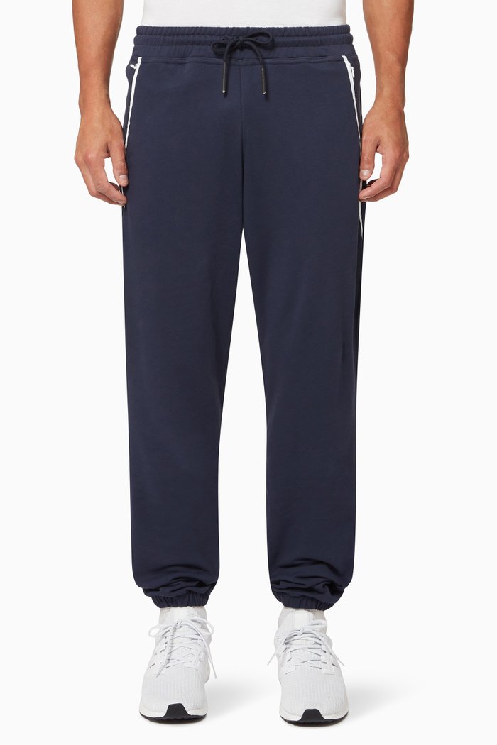

Zurich Lounge Joggers in Cotton, Blue