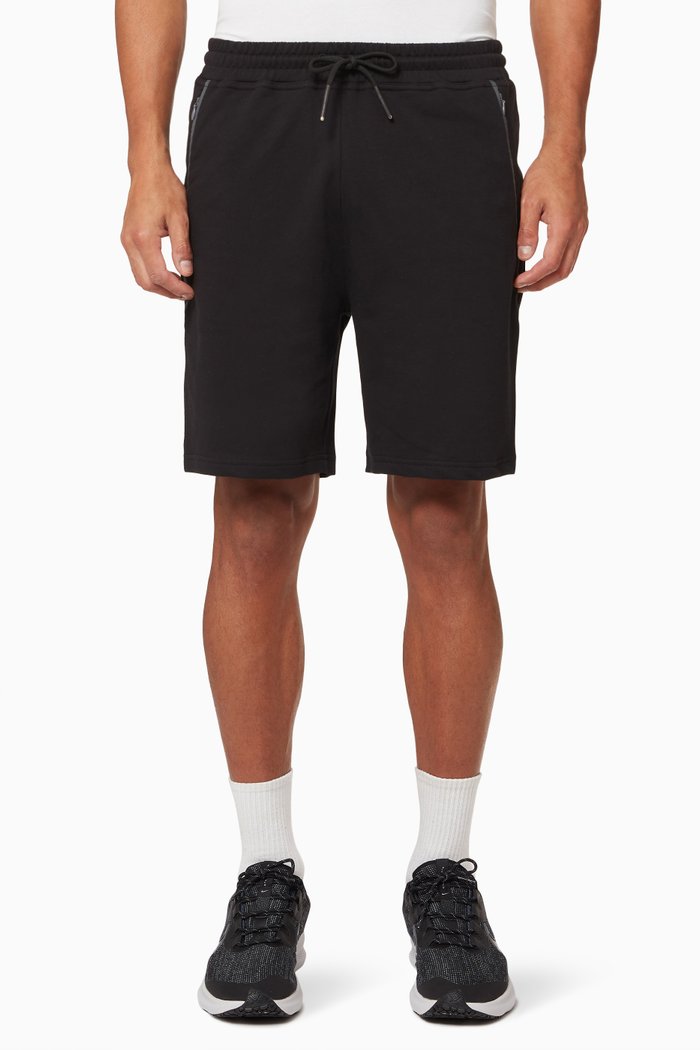 

Zurich Lounge Shorts in Cotton, Black