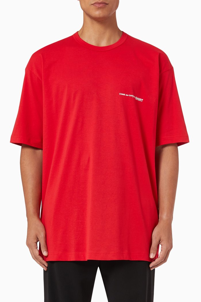 

Logo T-shirt in Cotton Jersey, Red