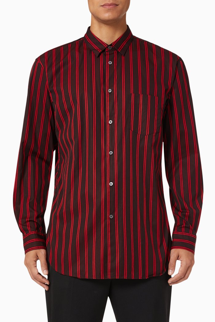 

Shirt in Cotton Poplin, Red