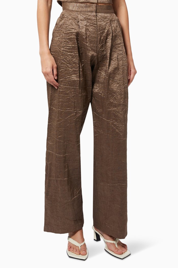 

Maha Pants in Tencel, Brown