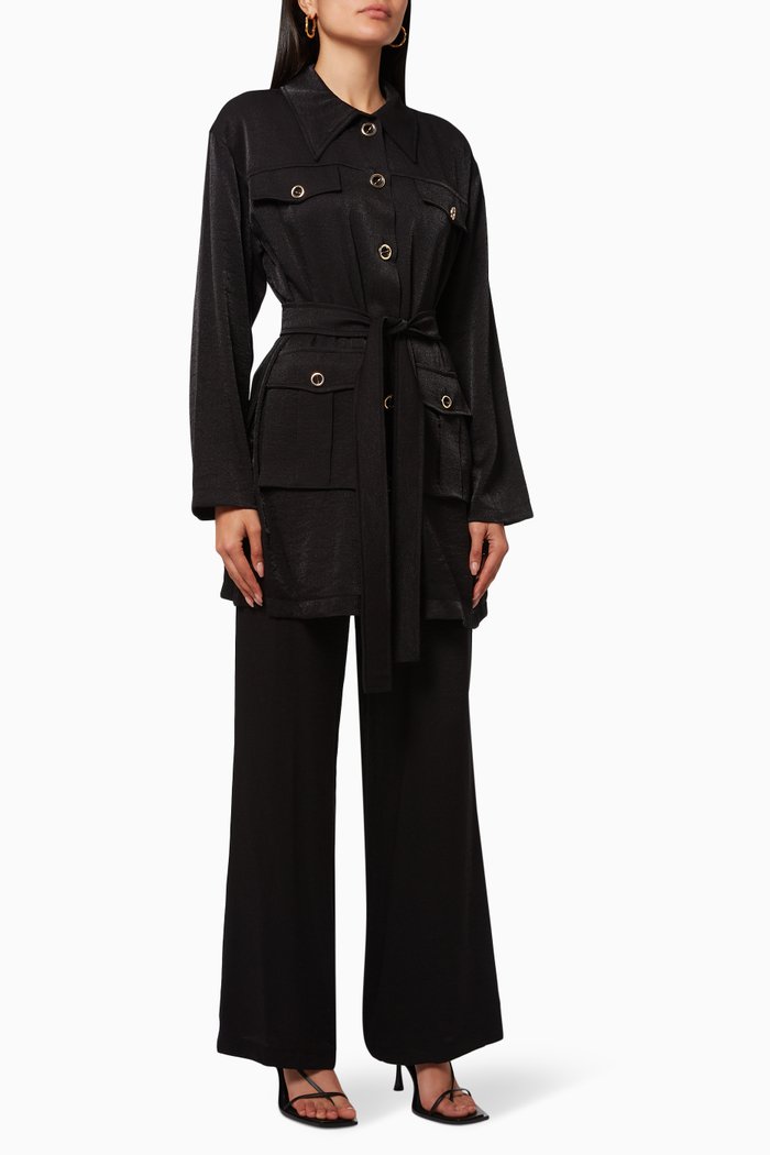 

Top & Pants Set, Black