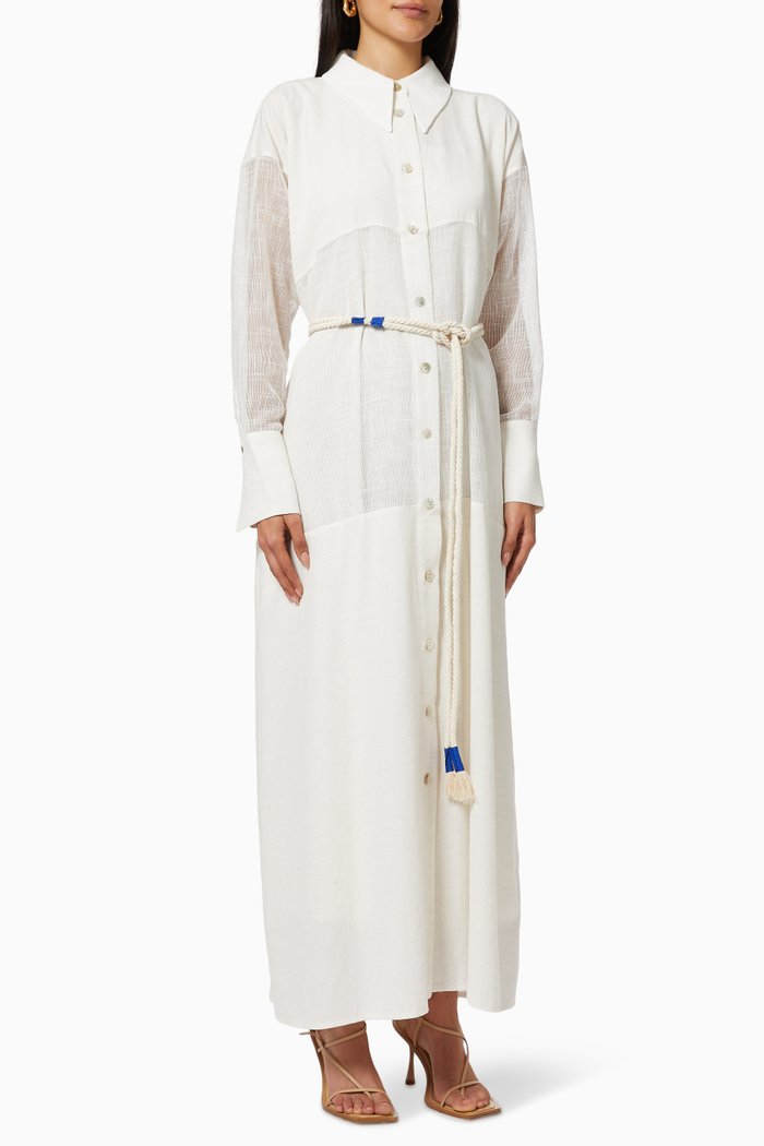 Button Jacket, White