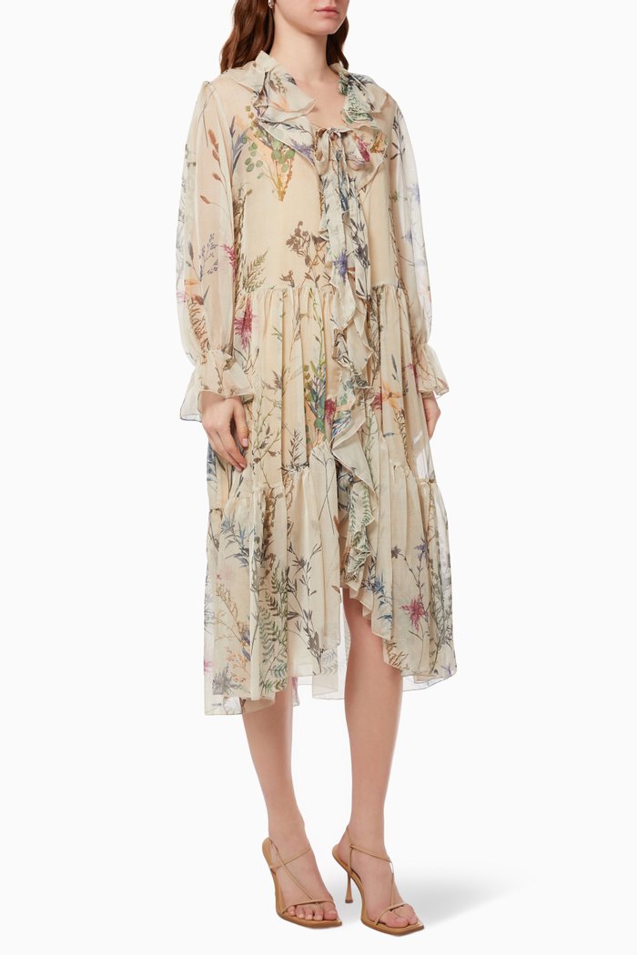 

Floral Midi Dress, Multicolour