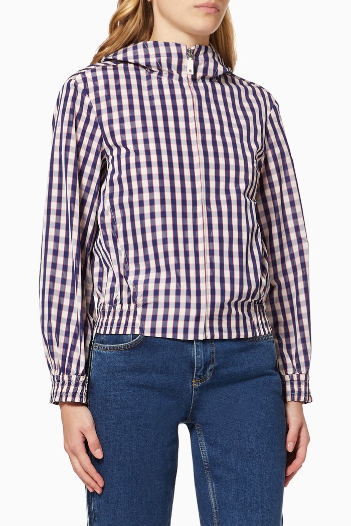 

Bomber Jacket in Technical-Taffeta, Blue