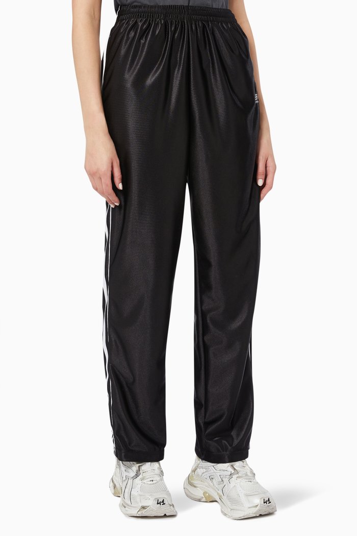 

Logo Track Pants in Technical Fabric, Black
