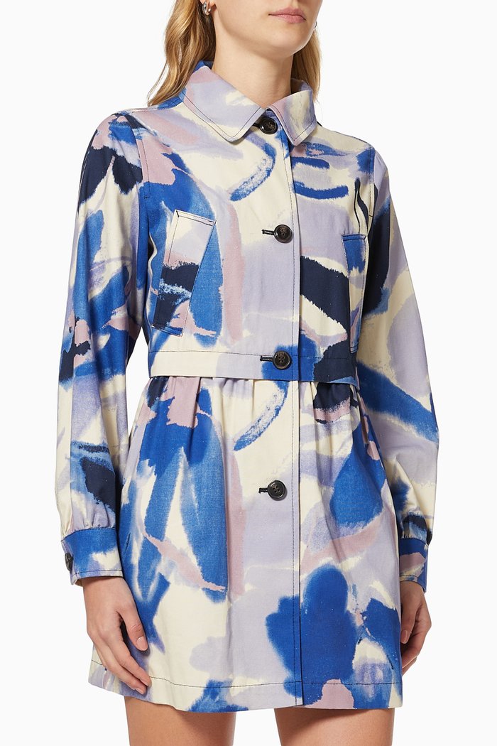 

Fatale Jacket in Canvas, White