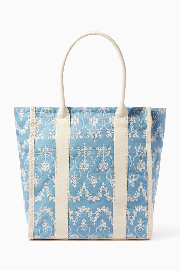 

Oversized Shopper Bag, Blue