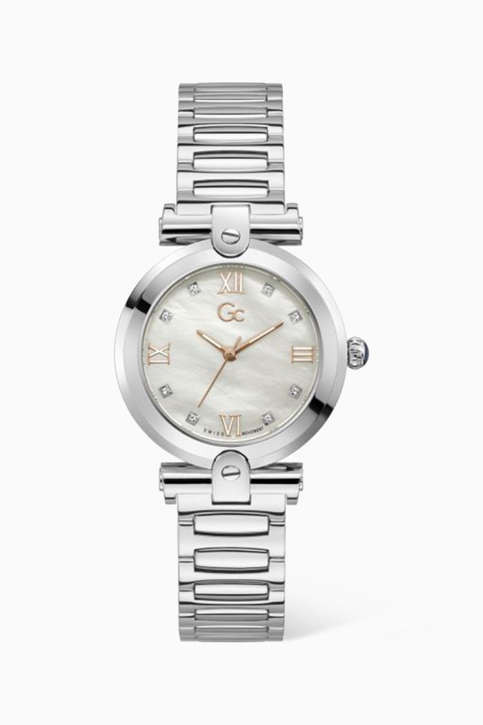 

Fusion Lady Quartz Watch, 34mm, Silver
